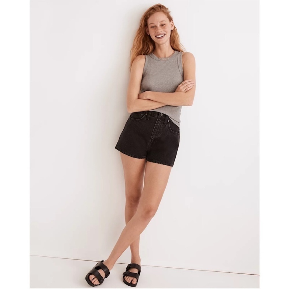 Madewell The Momjean Short Short in Comrie Wash size 26 F20